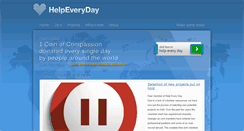 Desktop Screenshot of helpeveryday.org